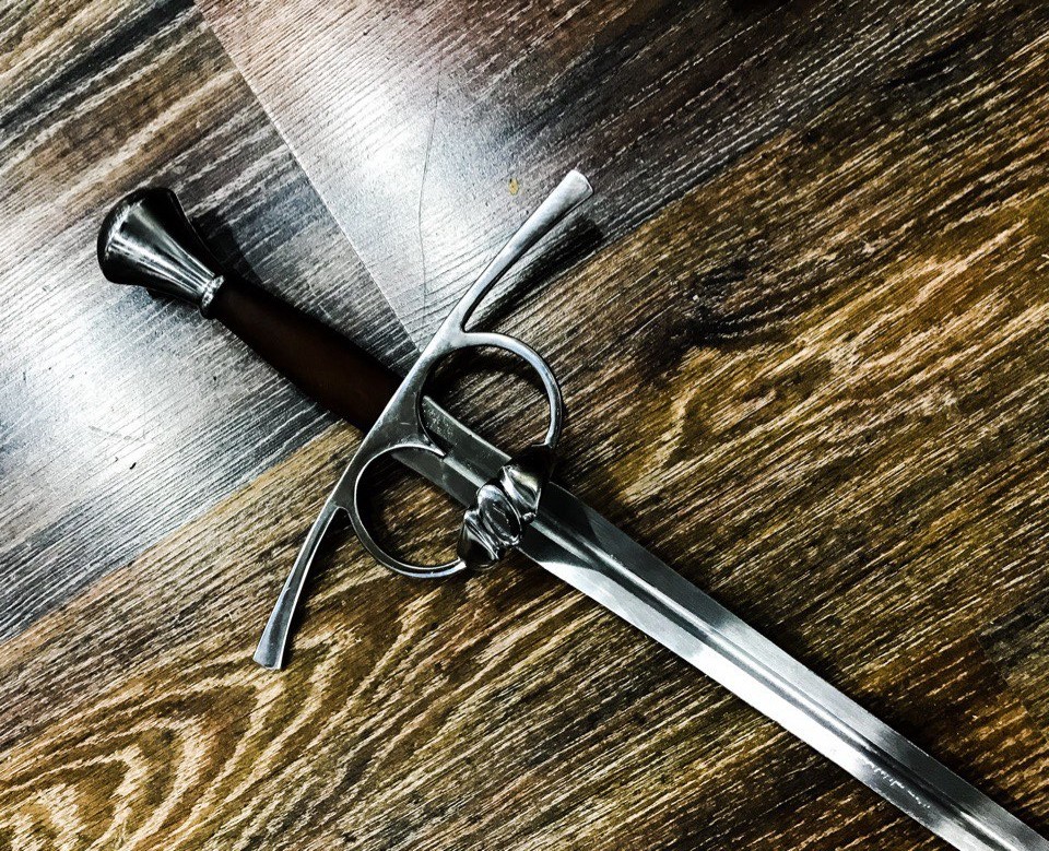 Болонский меч сделанный в мастеркой Кветунь